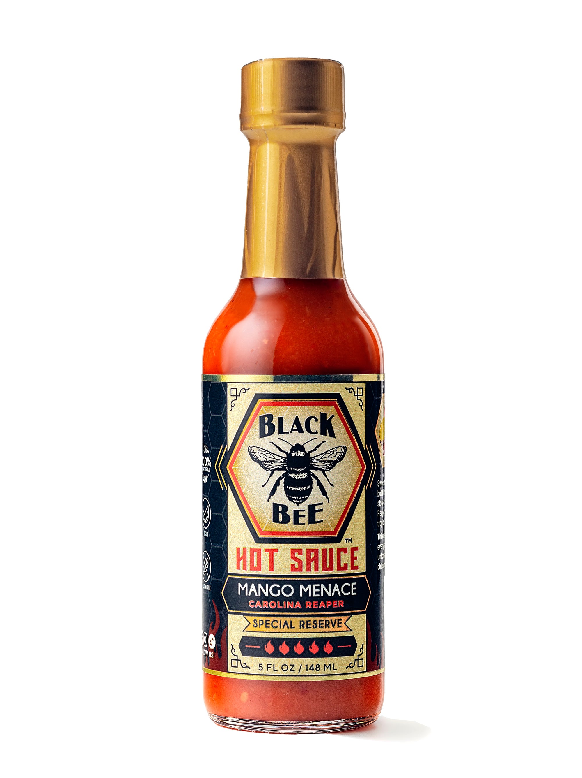 Mango Menace with Carolina Reaper