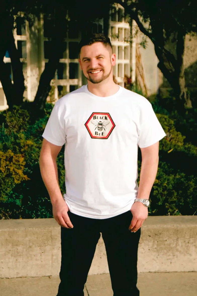 Mens Crew Tee w/Color Logo