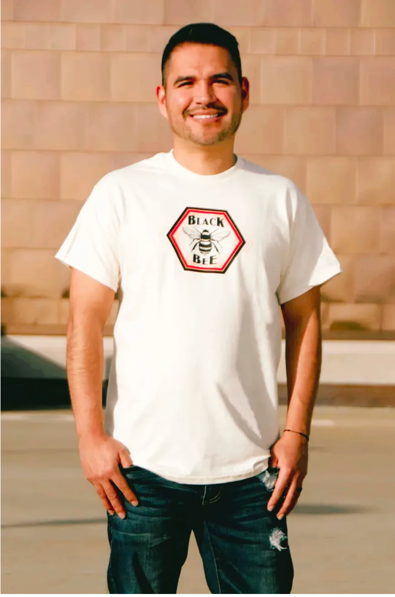 Mens Crew Tee w/Color Logo